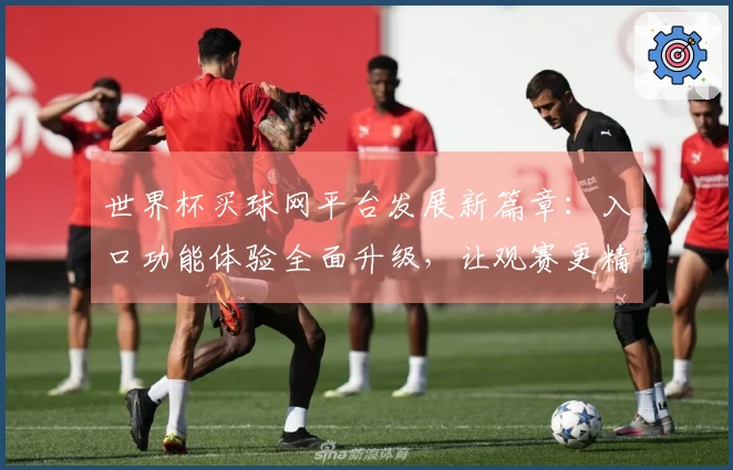 世界杯买球网平台发展新篇章：入口功能体验全面升级，让观赛更精彩
